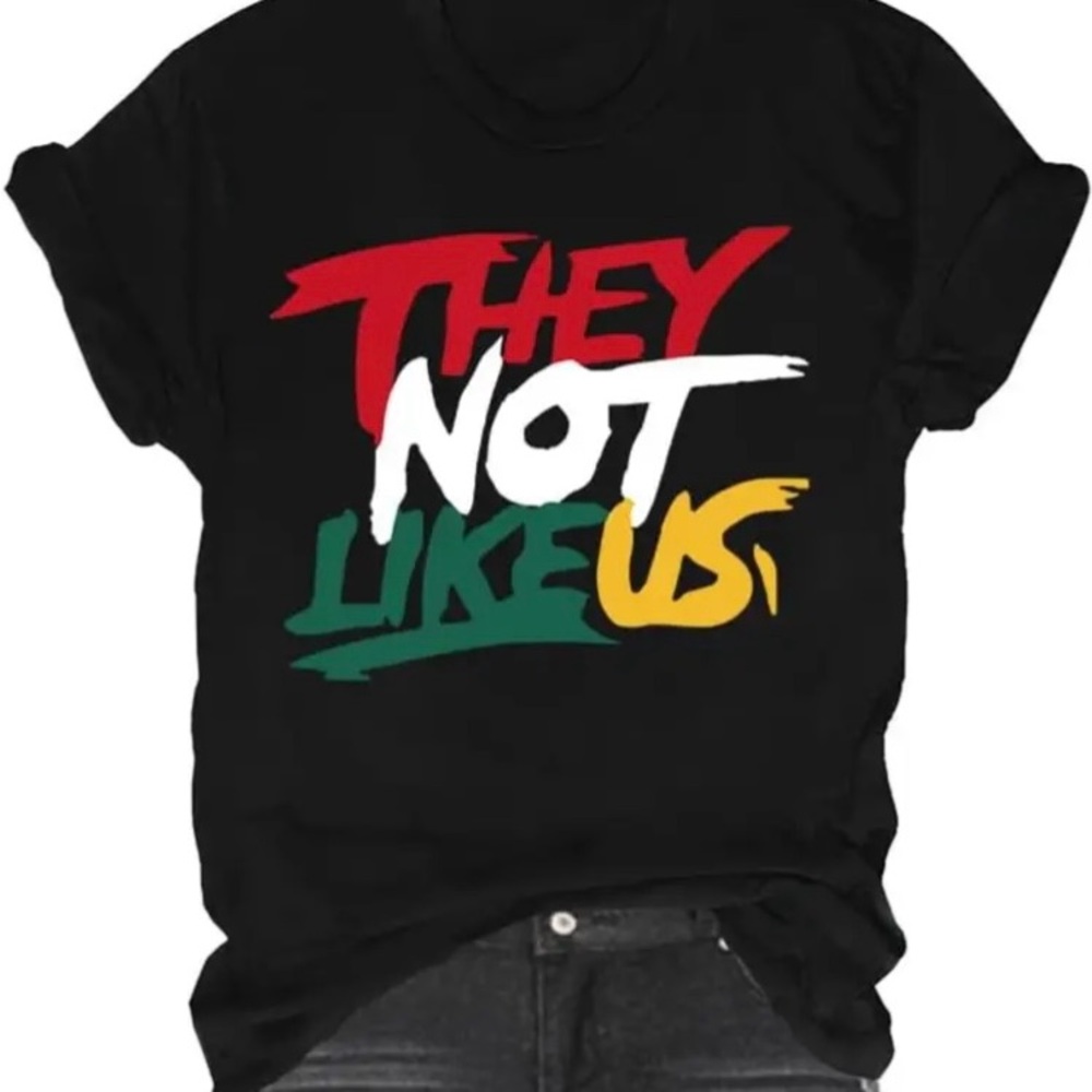 Women’s They not like us Classic Black T-Shirt